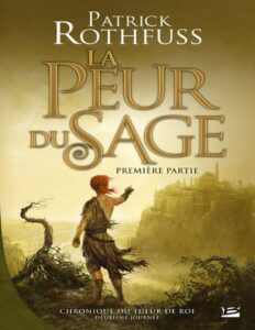 La peur du sage 1, couverture du livre