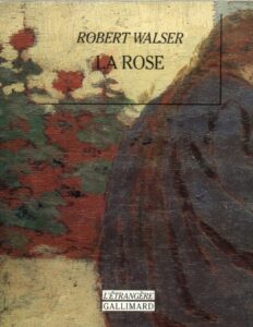 La rose by Robert Walser, book cover