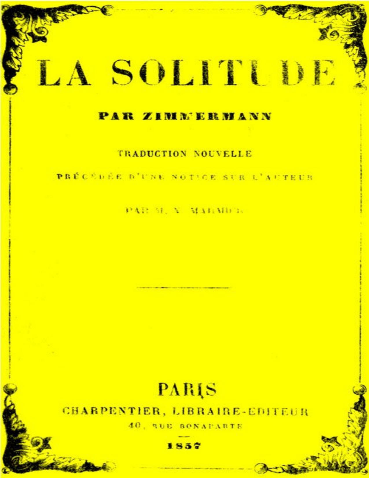 La Solitude