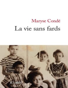 La vie sans fards, couverture du livre