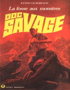 La fosse aux monstres, couverture du livre