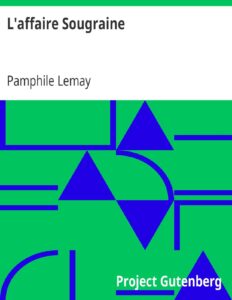 L&rsquo;affaire Sougraine, couverture du livre