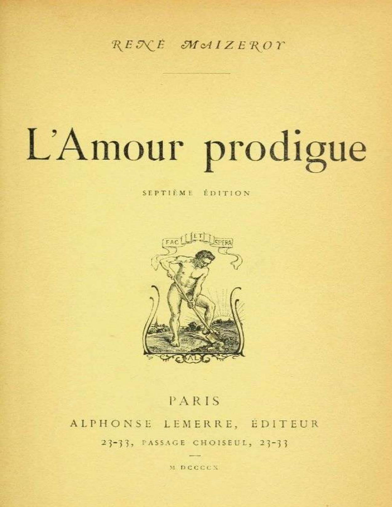 Lamour Prodigue