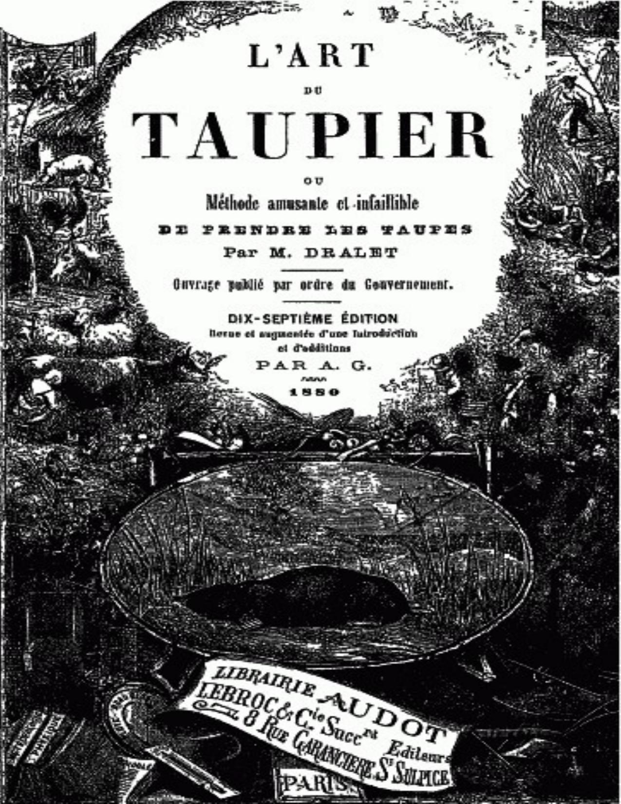 Lart Du Taupier Ou Methode Amusante Et Infaillible De Pre