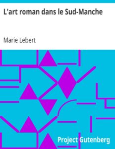 L’art roman dans le Sud-Manche, couverture du livre