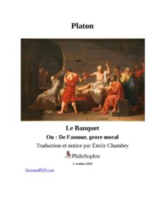 Le Banquet, couverture du livre