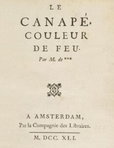 Le Canape Couleur De Feu