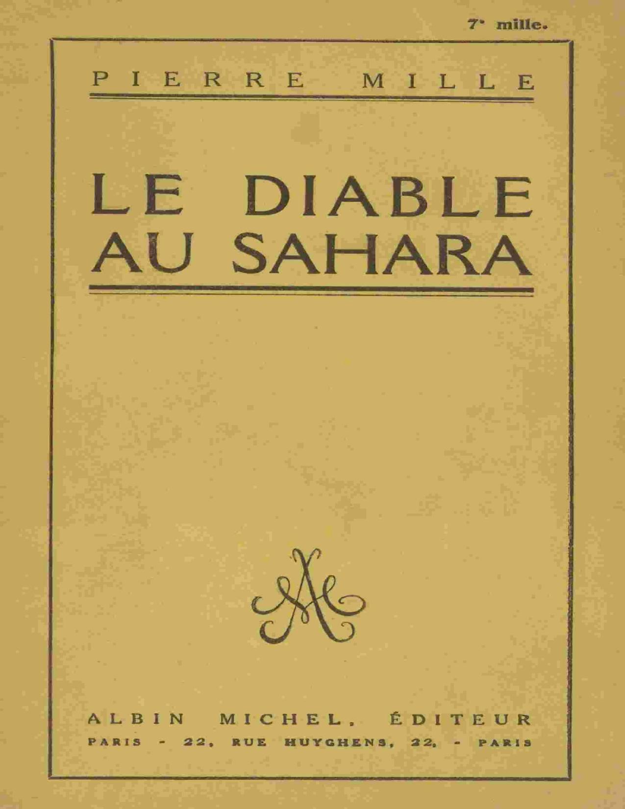 Le Diable Au Sahara
