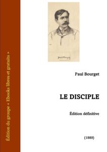 Le Disciple, couverture du livre