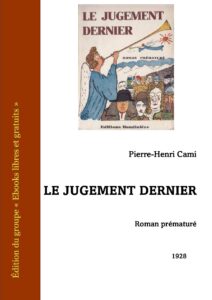 Le Jugement dernier, couverture du livre