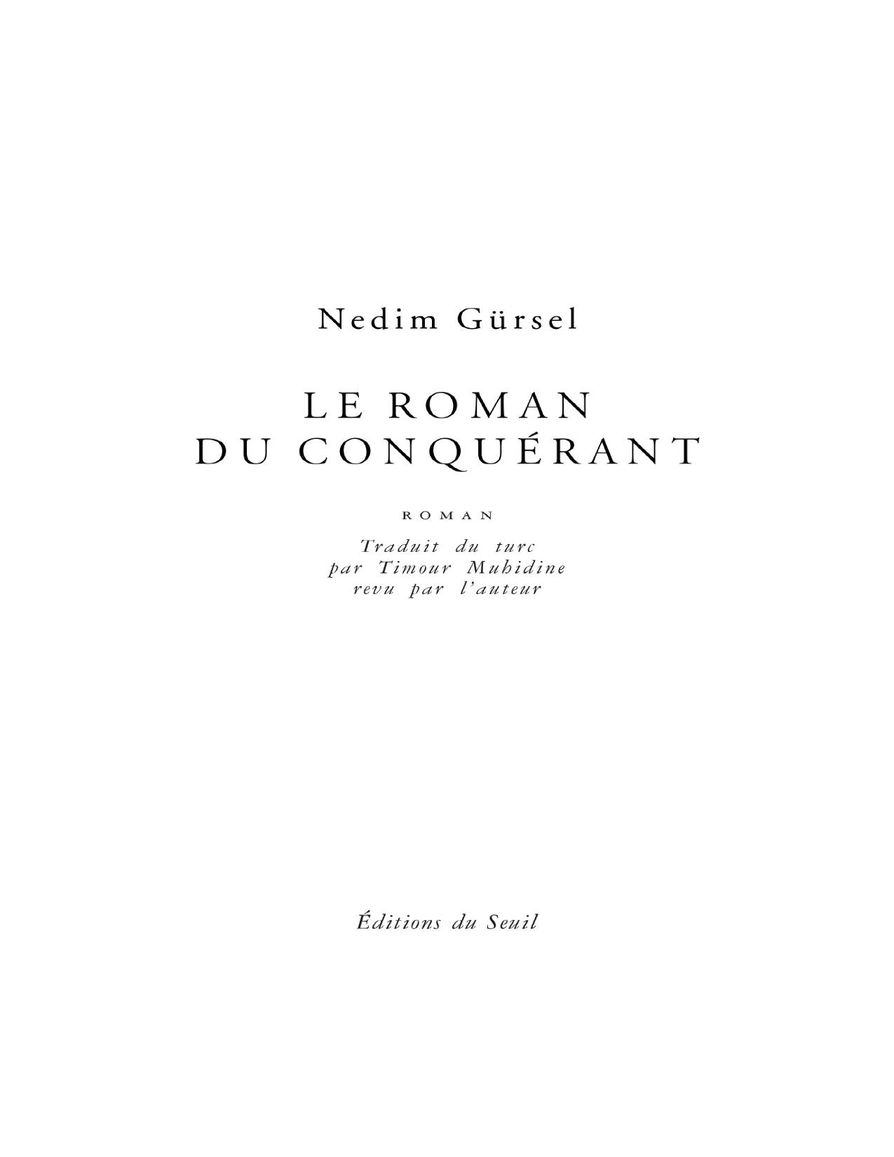 Le Roman Du Conquerant