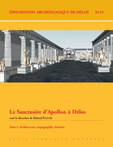 Le Sanctuaire d’Apollon à Délos – T.I, couverture du livre