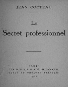 Le Secret Professionnel