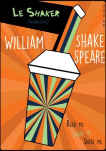 Le Shaker, n°09 : William Shakespeare by Louis Benhedi, book cover