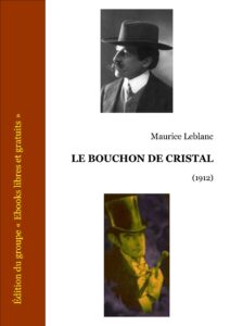 Le bouchon de cristal, couverture du livre