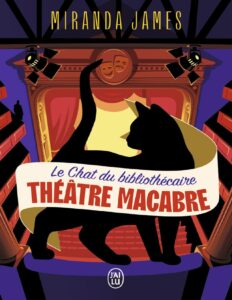 Le chat du bibliothécaire T3 : Théâtre macabre, couverture du livre