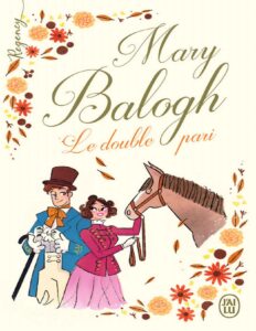 Le double pari – Mary Balogh, couverture du livre