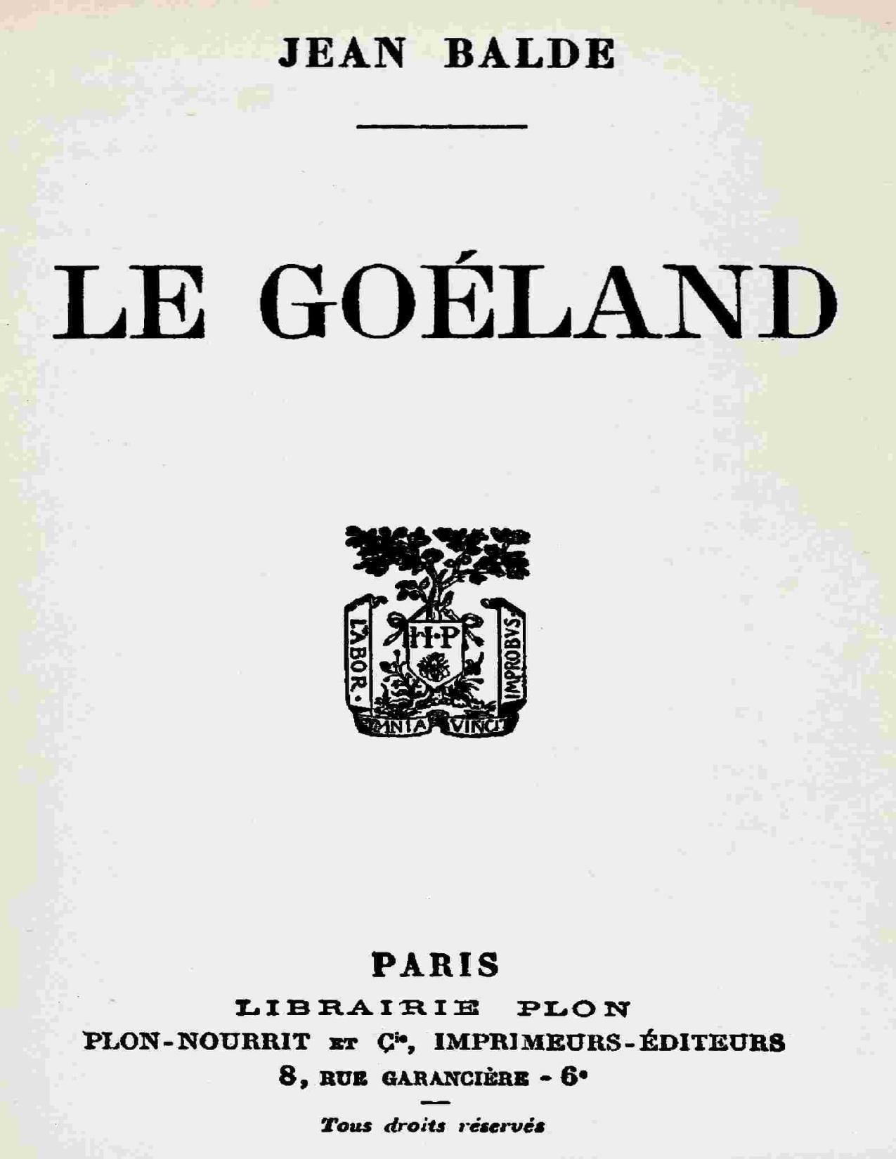 Le Goeland