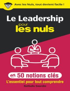 Le leadership pour les Nuls en 50 notions clés by Nathalie GOURDIN, book cover