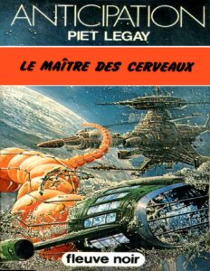 Le maître des cerveaux, couverture du livre