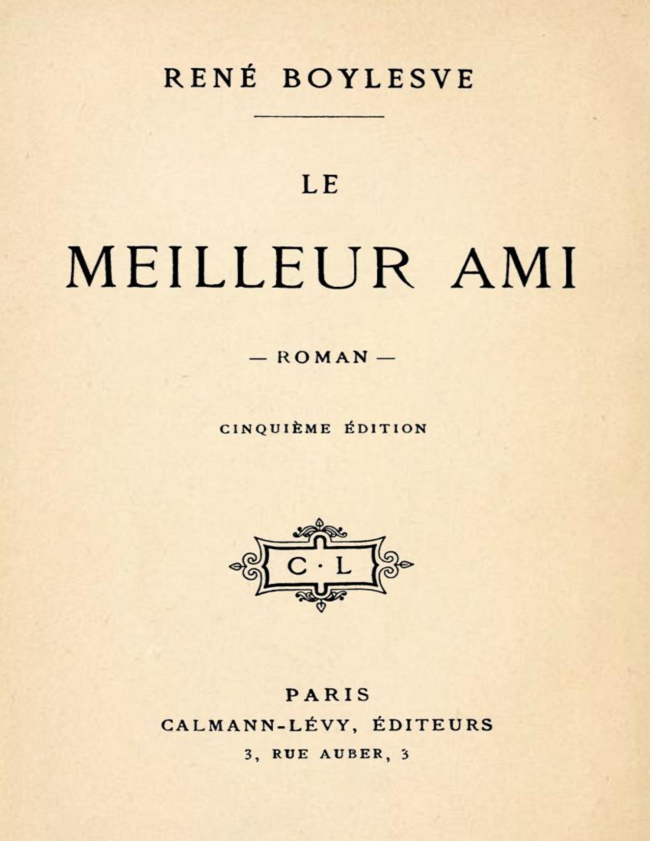 Le Meilleur Ami