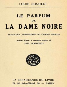 Le parfum de la Dame Noire, couverture du livre