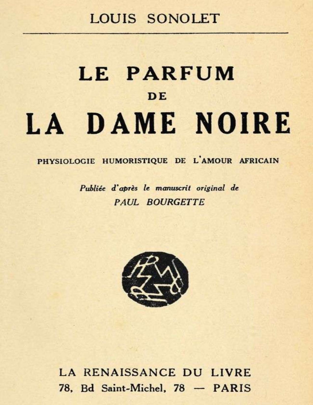 Le Parfum De La Dame Noire