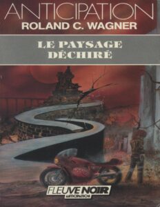 Le paysage déchiré by Roland Charles Wagner, book cover
