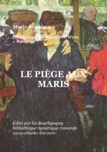 Le piège aux maris by Marie de Solms, book cover