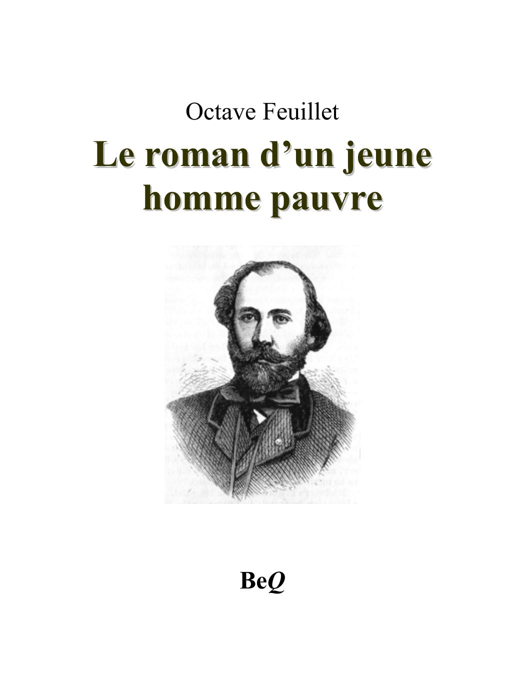 Le Roman Dun Jeune Homme Pauvre