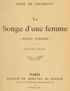 Le songe d&rsquo;une femme: roman familier, couverture du livre