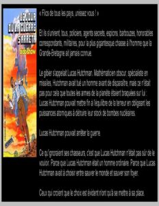 Le jour ou la guerre sarreta by Shaw Bob, book cover