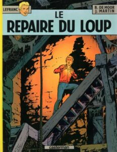 Lefranc – T04 – Le repaire du loup, couverture du livre