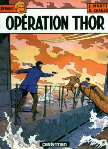 Lefranc – T06 – Opération Thor, couverture du livre