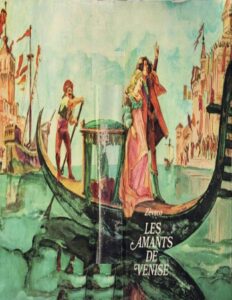 Les Amants de Venise, couverture du livre