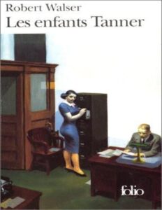 Les Enfants Tanner by Robert Walser, book cover