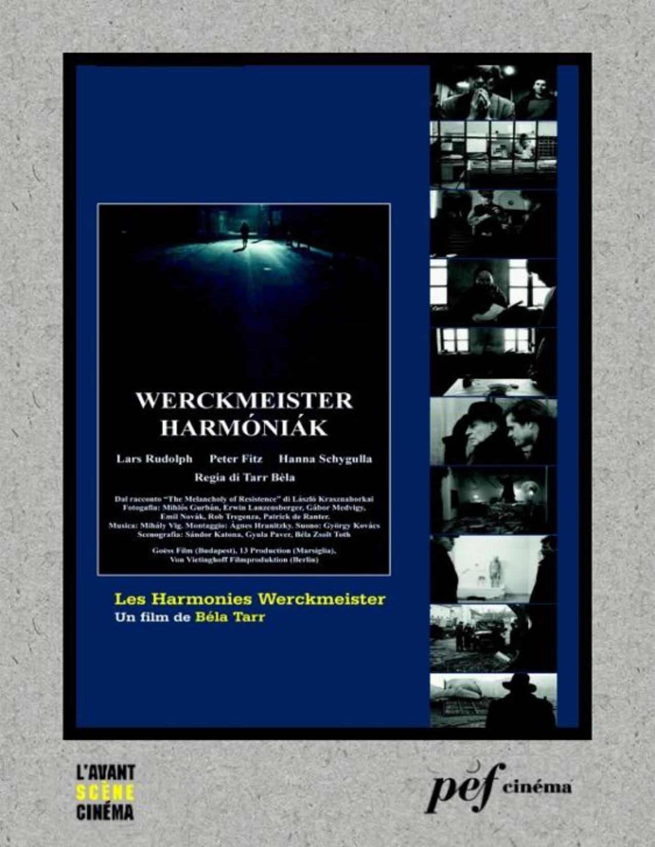 Les Harmonies Werckmeister Scenario Du Film