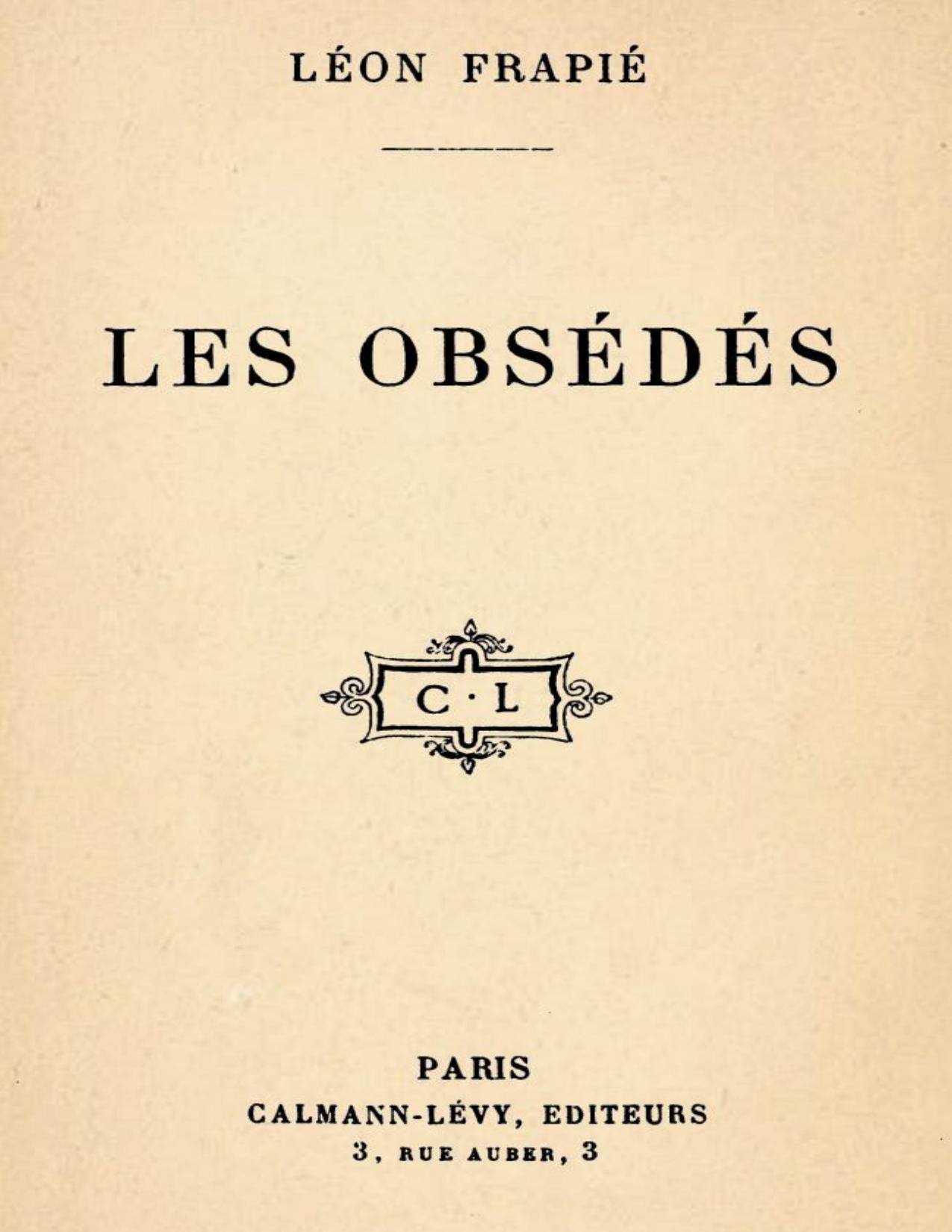 Les Obsedes
