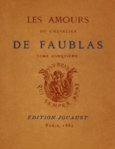 Les Amours Du Chevalier De Faublas Tome 55