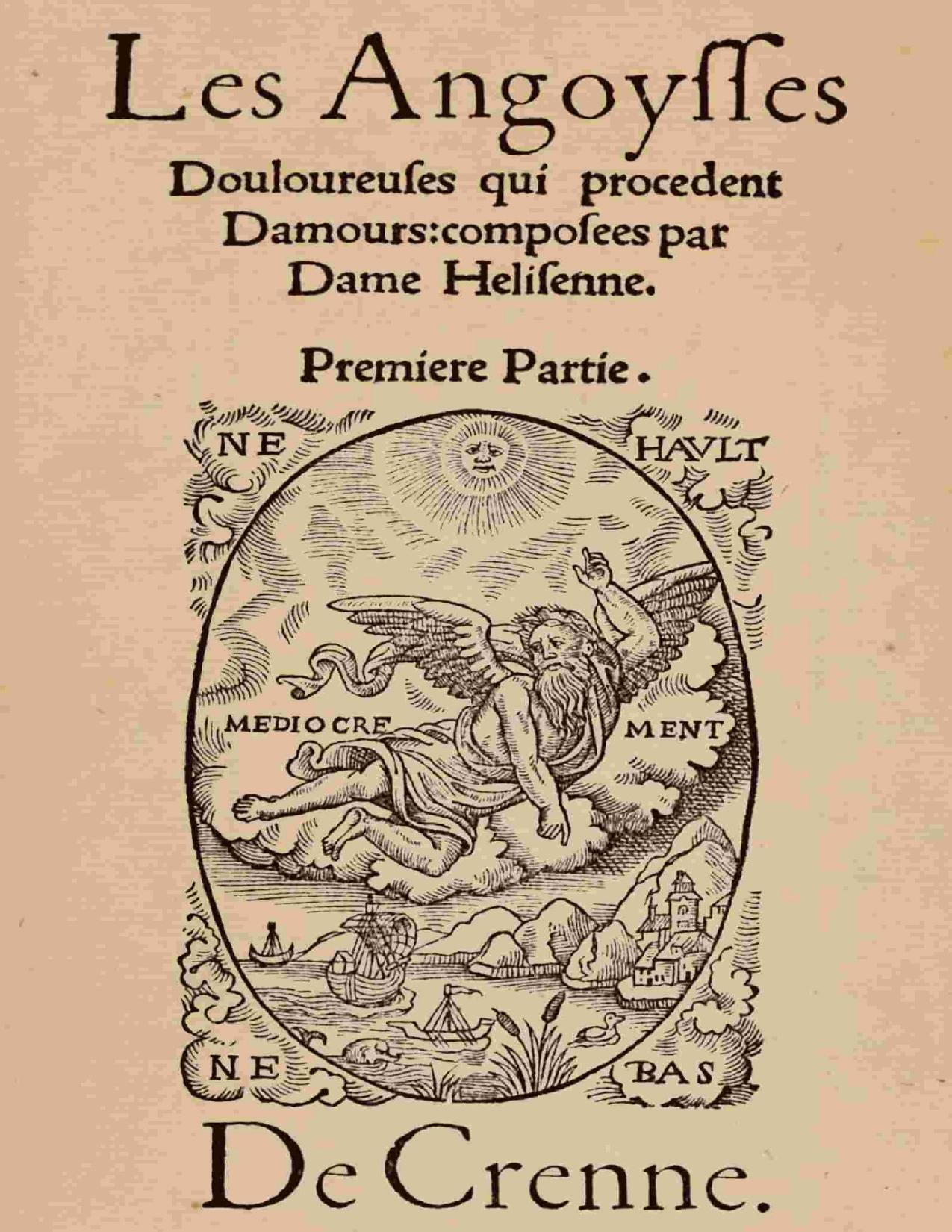 Les Angoysses Douloureuses Qui Procedent Damours