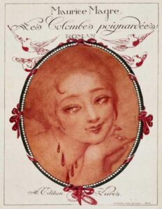 Les colombes poignardées: roman by Maurice Magre, book cover
