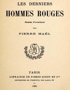 Les derniers Hommes Rouges: Roman d’aventures, couverture du livre