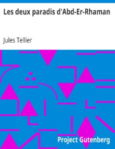 Les deux paradis d&rsquo;Abd-Er-Rhaman, couverture du livre