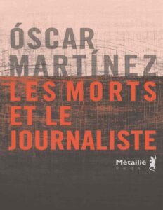 Les morts et le journaliste, couverture du livre