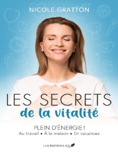 Les secrets de la vitalité, couverture du livre