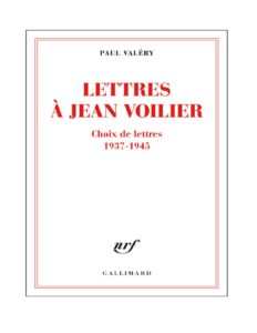 Lettres à Jean Voilier, couverture du livre