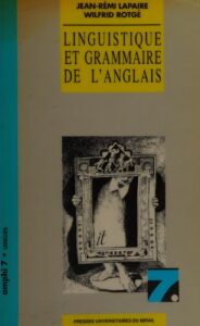 Linguistique Et Grammaire De Langlais