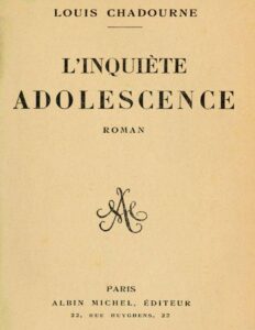 Linquiete Adolescence