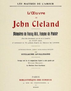 L’oeuvre de John Cleland: Mémoires de Fanny Hill, femme de plaisir / Introduction, essai bibliographique par Guillaume Apollinaire by John Cleland, book cover