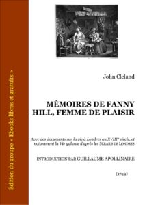 MEMOIRES DE FANNY HILL FEMME DE PLAISIR